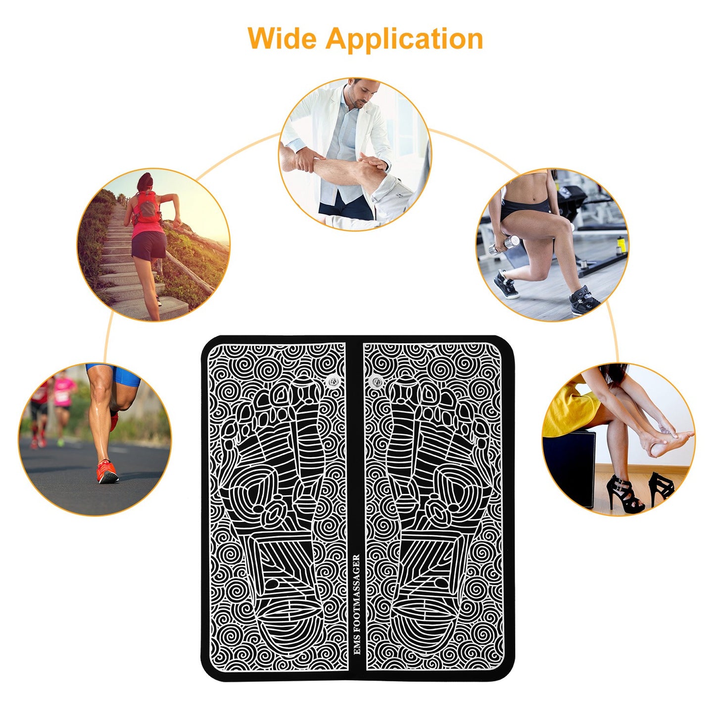 Electric Foot Massager Pad