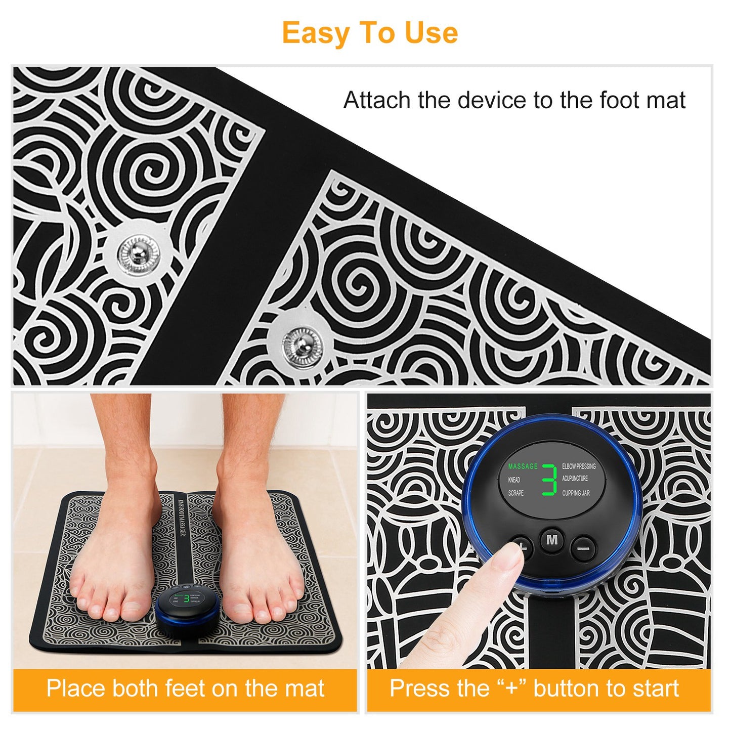 Electric Foot Massager Pad