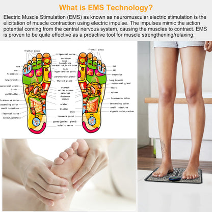Electric Foot Massager Pad